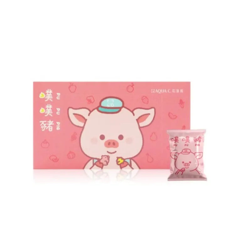 AQUA C.花漾皙 纖淨有酵 噗噗豬軟糖(30 包/盒)